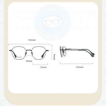 Gọng kim loại mã 8002